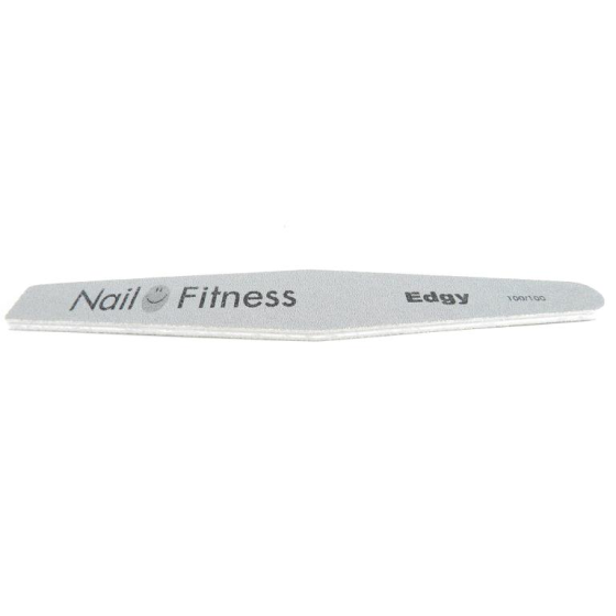Professional file grit 100/100 Wyber Edgy grey nail file