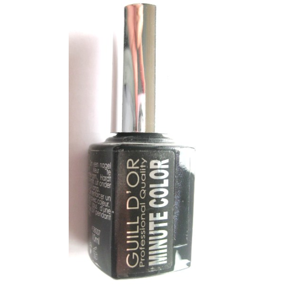 GUILL D´OR Minute Color Gel - Silver Black 10ml