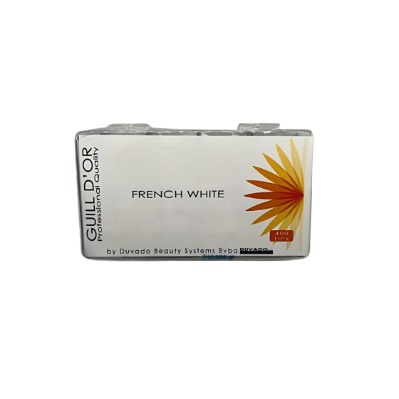 GUILL D´OR French White Tips Tipbox 400pc
