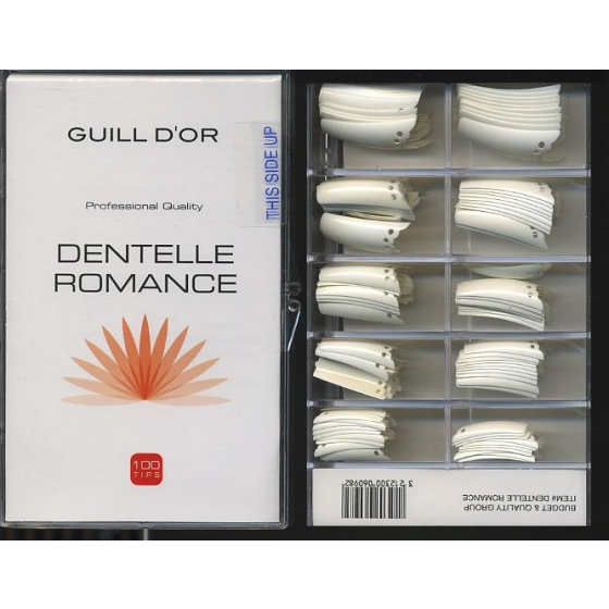 GUILL D´OR Dentelle Romance Tips 100pc