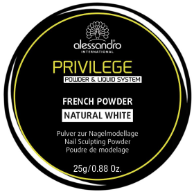 alessandro FRENCH POWDER NATURAL WHITE 25 g