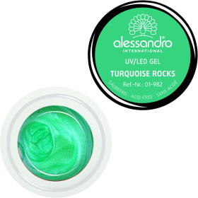 alessandro Farbgel Glam Rock - Turquoise Rocks 5ml
