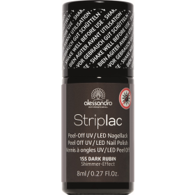alessandro STRIPLAC UV/LED Nagellack Dark Rubin Shimmer 8ml (No 155)