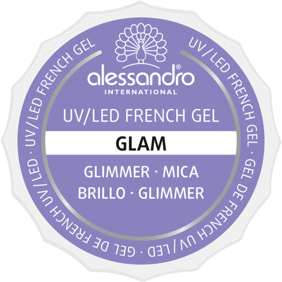alessandro French Gel White Glam 15g