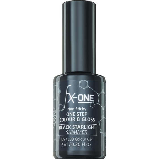 alessandro FX-One Colour & Gloss Black Starlight 6ml