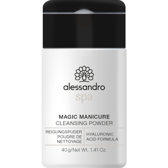 alessandro Magic Manicure Cleansing Powder Hyaluronic Acid Formula Reinigungspuder 40g