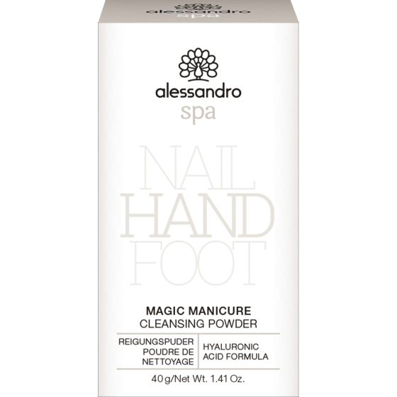 alessandro Magic Manicure Cleansing Powder Hyaluronic Acid Formula Reinigungspuder